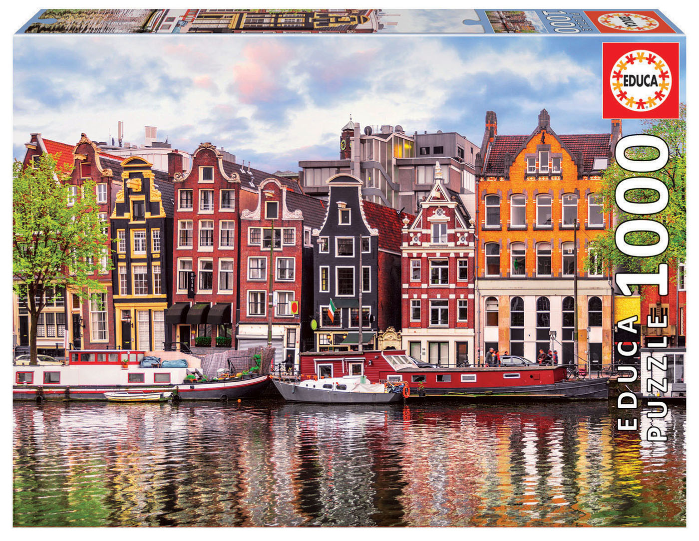 Educa - Amsterdam Dancing Houses by Shutterstock 1000 pcs.