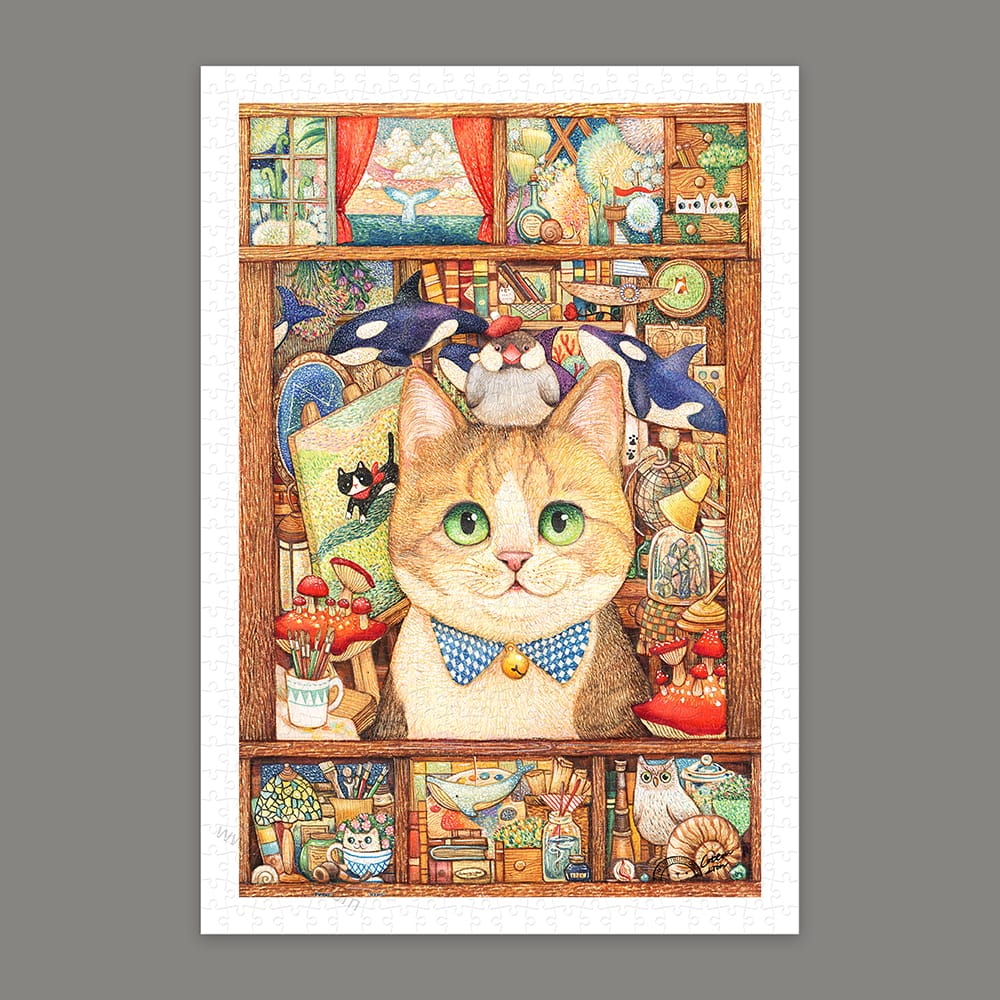 Pintoo - Cat Art Studio by Cotton Lion 600 pcs.
