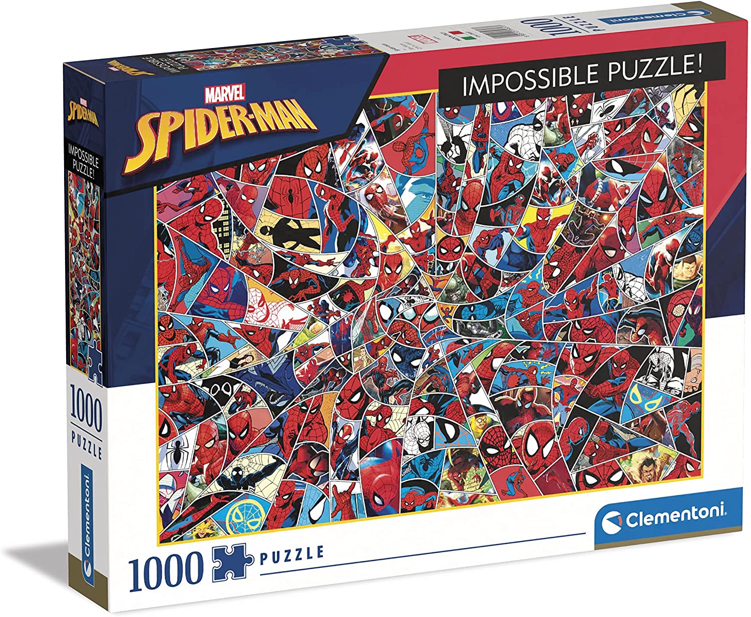 Clementoni - Impossible Puzzle : Spiderman 1000 pcs.