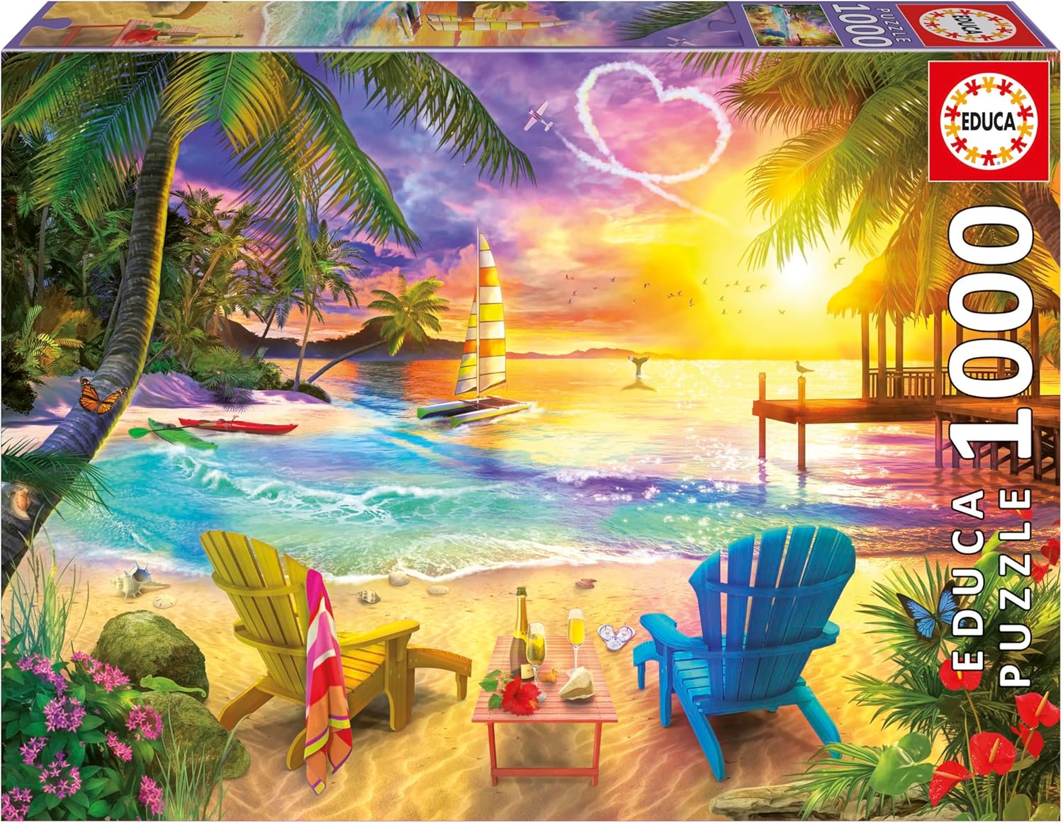 Educa - Love Beach by Jason Taylor 1000 pcs.