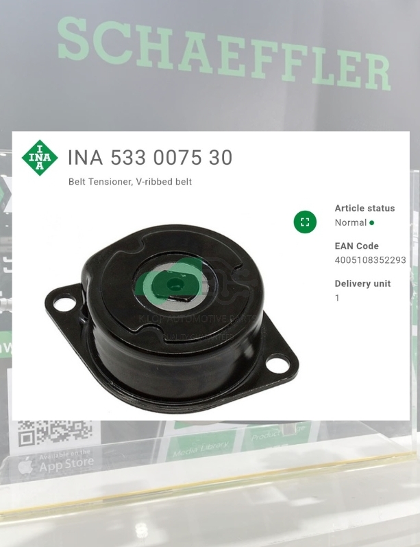 ชุดตั้งสายพาน(INA) : Golf III IV, Vento, T4