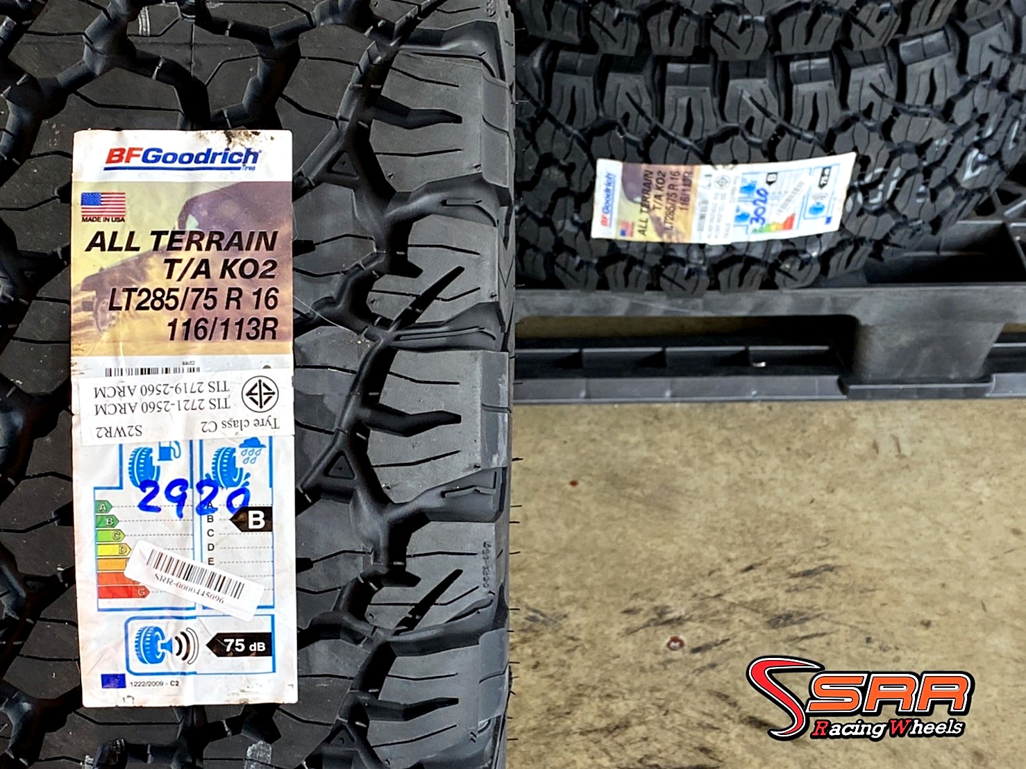 BFGoodrich KO2 285/75R16 ยางใหม่ปี20 ลดราคาพิเศษ