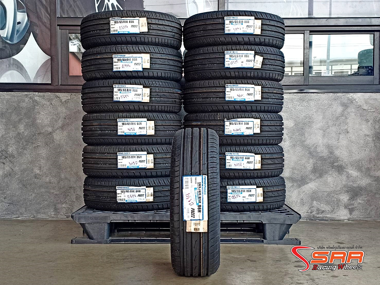 TOYO PROXES CF2 185/65R14 ยางญี่ปุ่น ซื้อ1แถม1