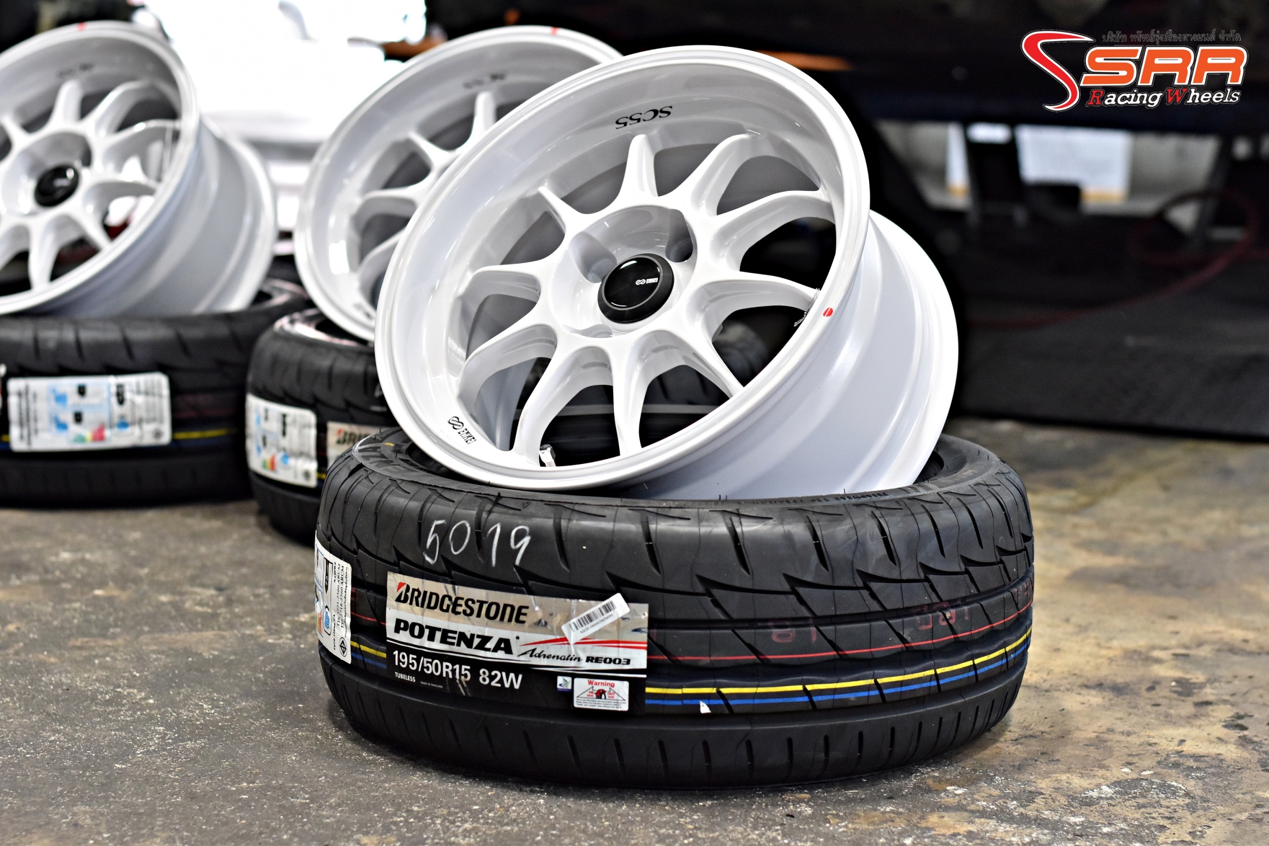 ENKEI TUNING SC55 ขอบ15 ET+28 4x100 GWT1QR2DK