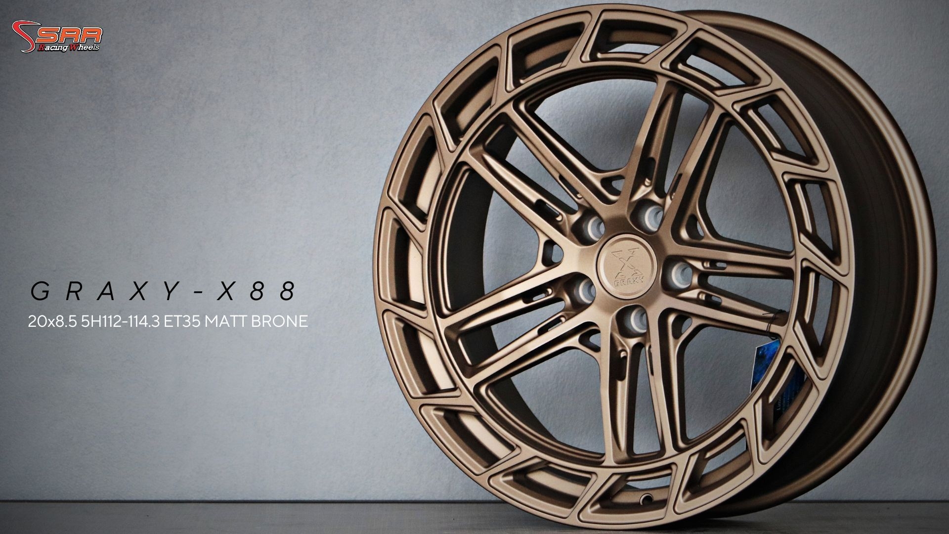GRAXY-X88 ขอบ20 5x112-114.3 ET35 มี 2สี ราคาพิเศษ