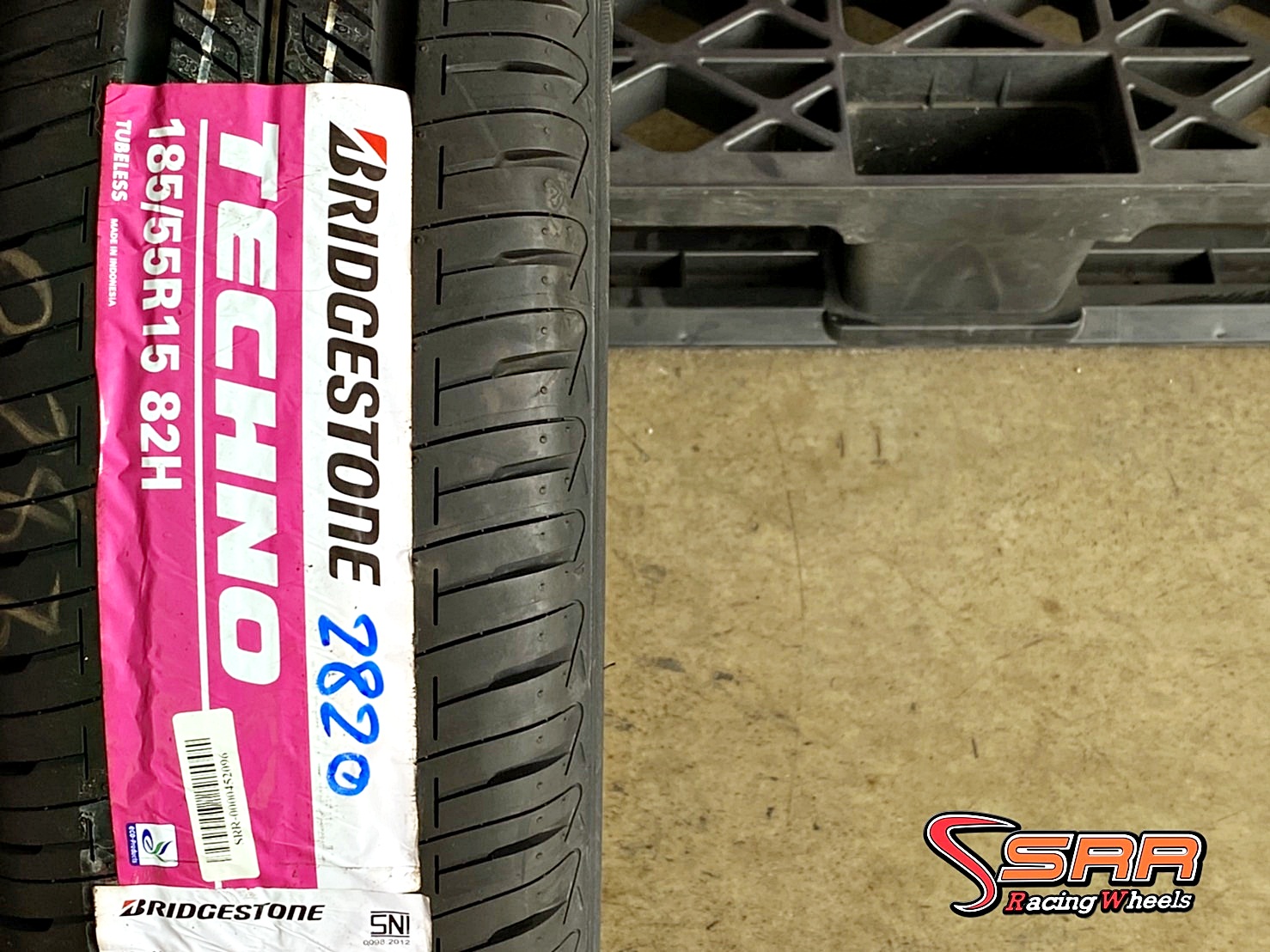 BRIDGESTONE TECHNO 185/55R15 ยางใหม่ ราคาพิเศษ