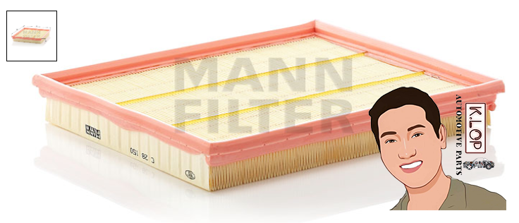C28150 ไส้กรองอากาศ JEEP GRAND CHEROKEE I/II : MANN-FILTER แท้นำเข้ายุโรป