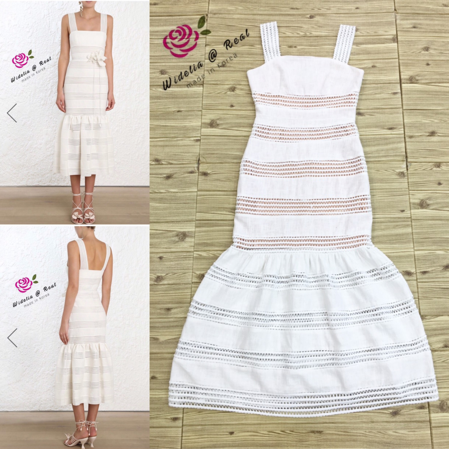 Zimmermann Dressเดรสสายเดี่ยวฉะลุตัวยาวแสนสวย