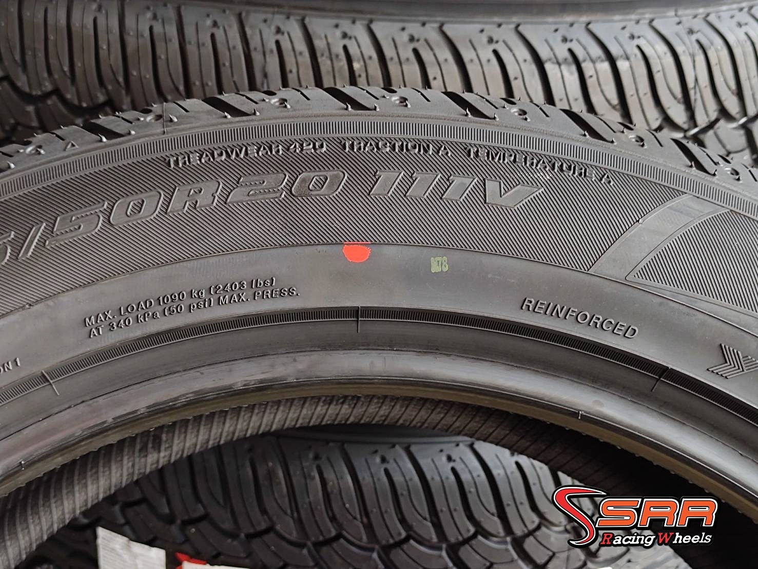 YOKOHAMA PARADA Spec-X 265/50R20 ยางใหม่ปี2021 ราคาพิเศษ