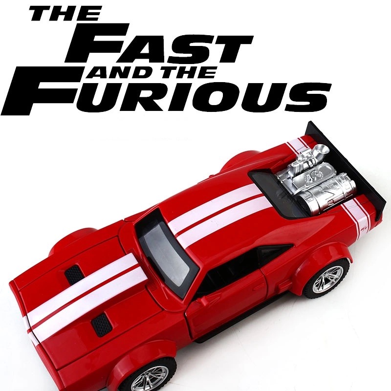 โมเดลรถเหล็ก Fast and Furious มีเสียง มีไฟ Scale 1:32 (ปลีก-ส่ง)