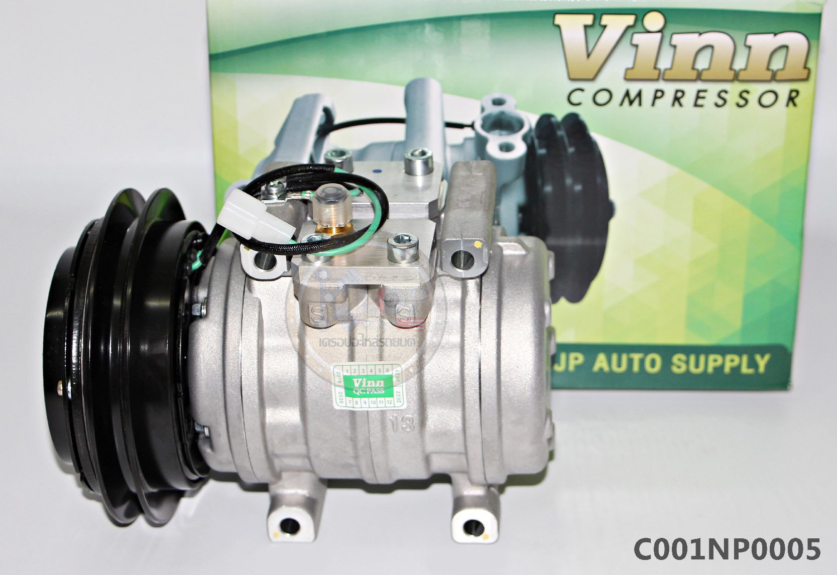 C001NP0005 คอมแอร์แท้(DENSO) นำเข้าโดย(Vinn) 10P13C 1A 24V.