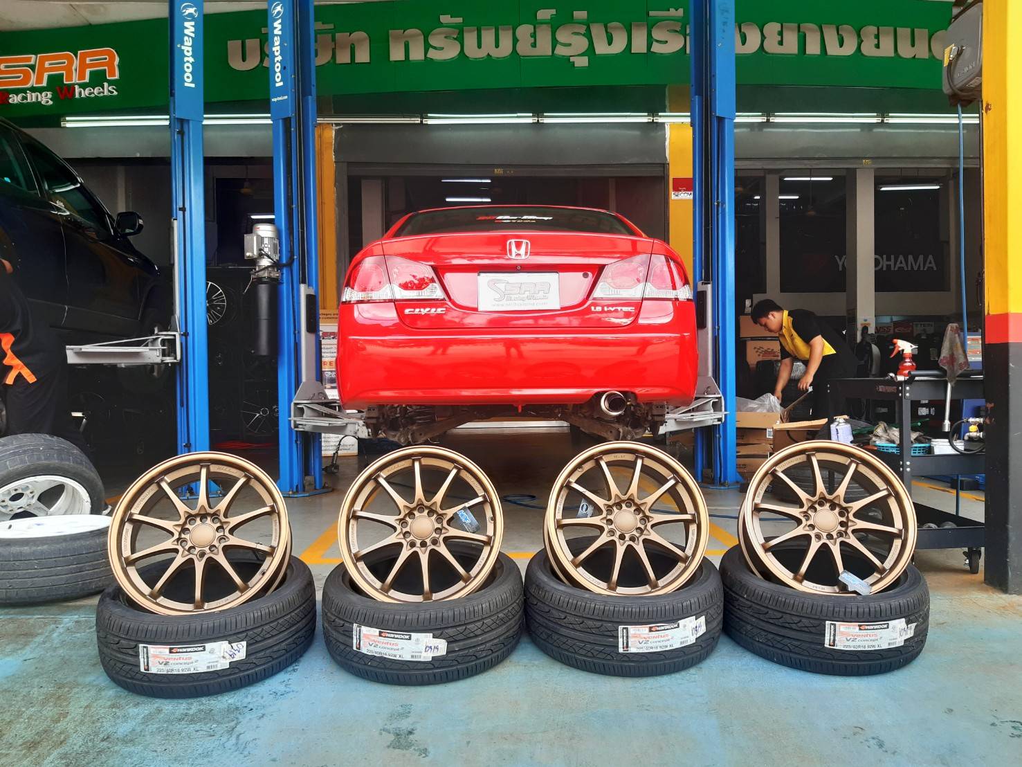CE28 HOF 18x8 10H100/114.3 ET+40 BRONZE