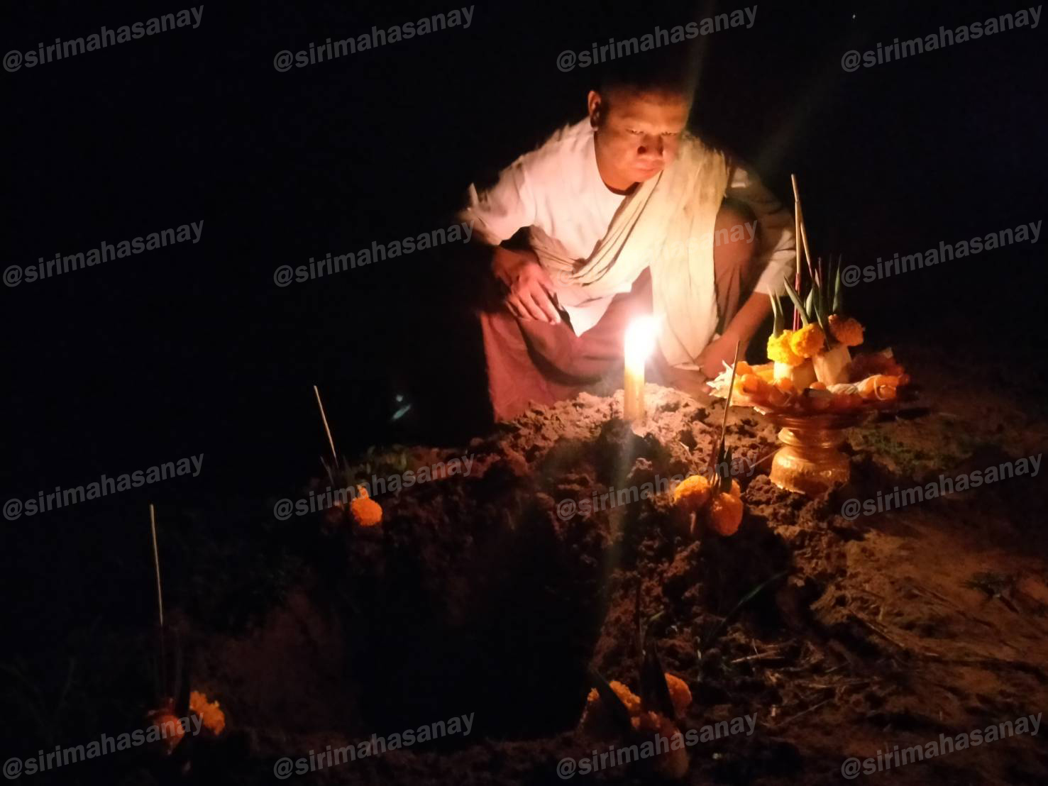 พิธีฝังหุ่นเรียกจิตสายเขมร (ทำให้รัก) อาจารย์เขมร พนมกุเลน