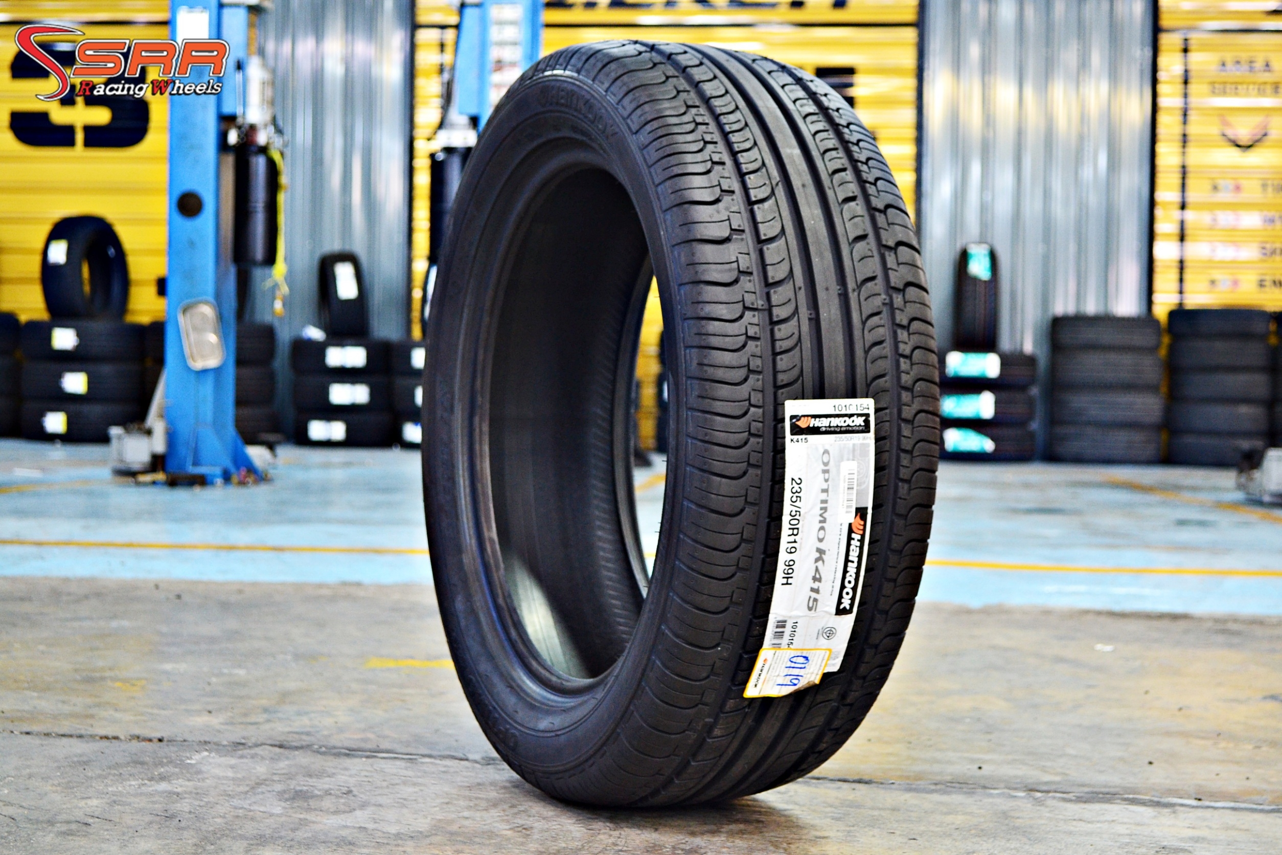 HANKOOK OPTIMO K415 235/50R19 ยางใหม่ปี19 ลดราคาพิเศษ