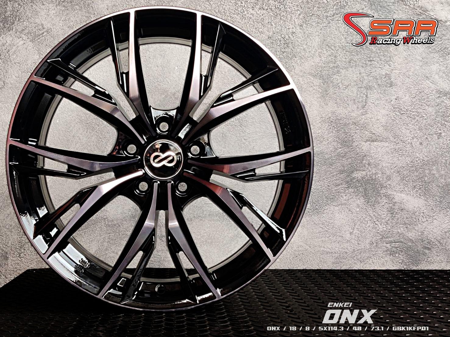 ENKEI ONX ขอบ18 5x114.3 ET40 GBK1KFPD1 ราคาพิเศษ