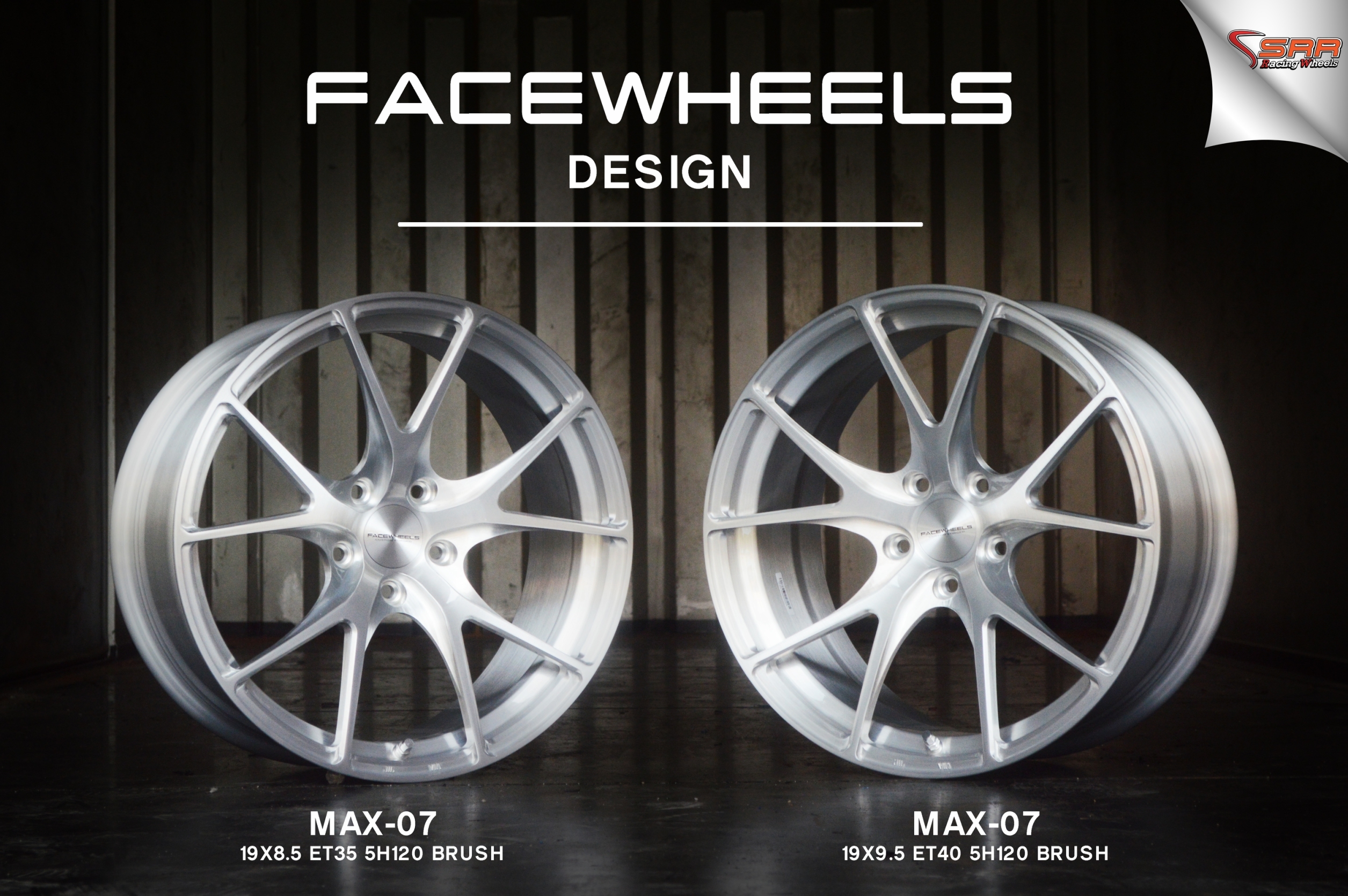 FORGED MAX-07 ขอบ19 5H120 สำหรับใส่รถBMW Series 3