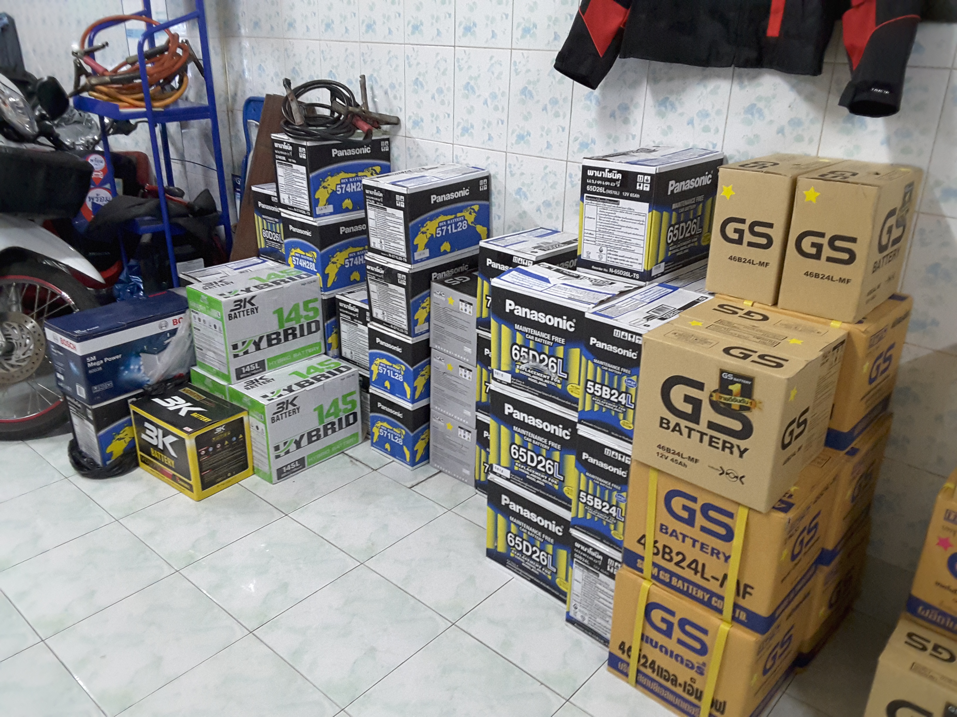 แบตเตอรี่รถยนต์24ชั่วโมง