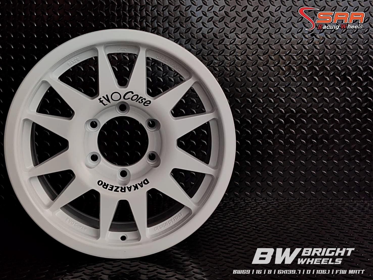 EVO-Corse BW-69 ขอบ18 6H139.7 ET0 F/W MATT ราคาพิเศษ