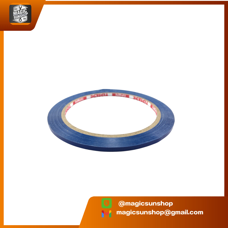 901633 TIP TAPE เทปตีเส้นบอร์ด TIP TAPE 3mm. สีน้ำเงิน 3mm x 50mtr น้ำเงิน
