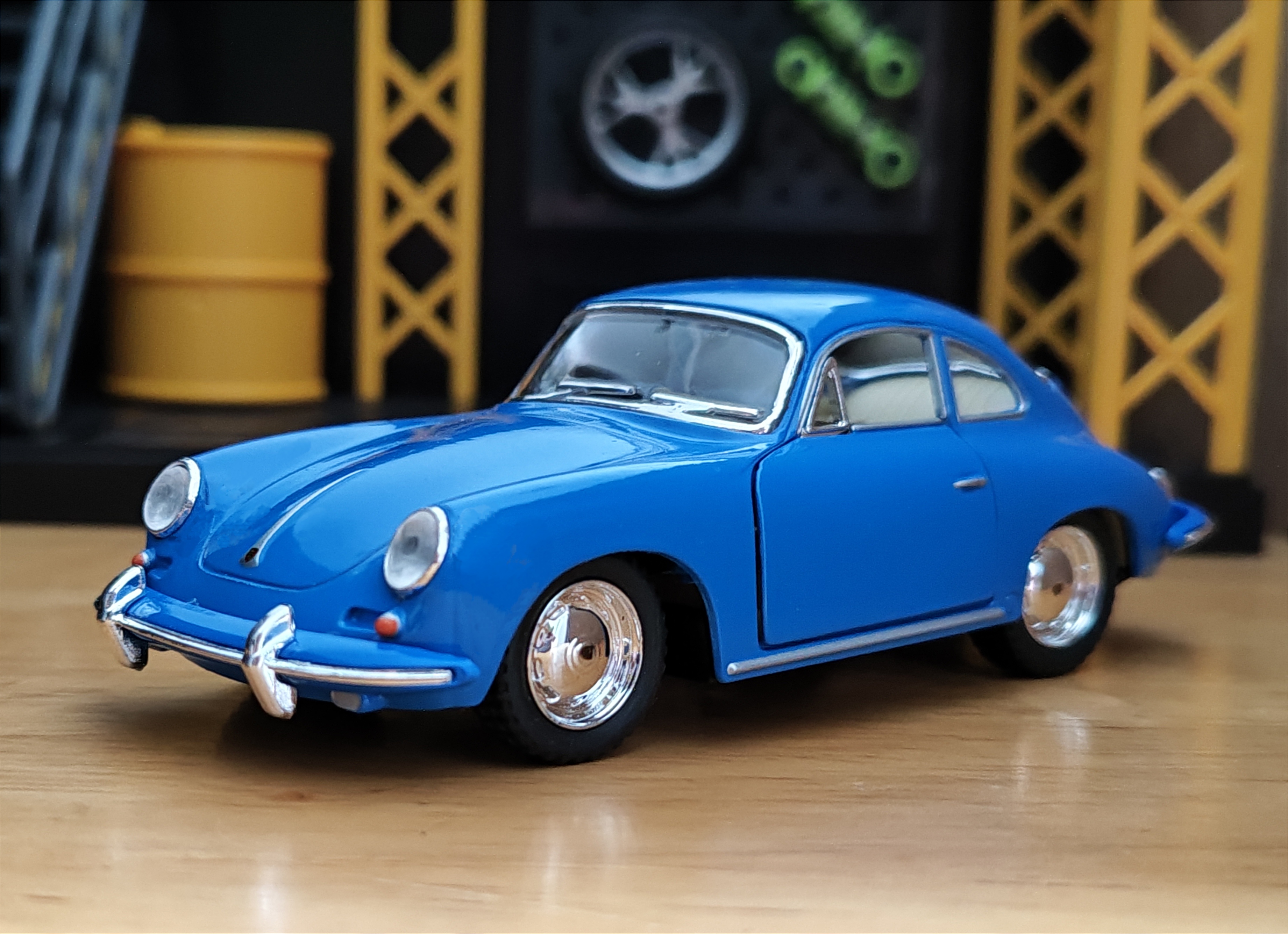 Porsche 356 B Carrera 2 โมเดลรถเหล็ก (ปลีก-ส่ง)
