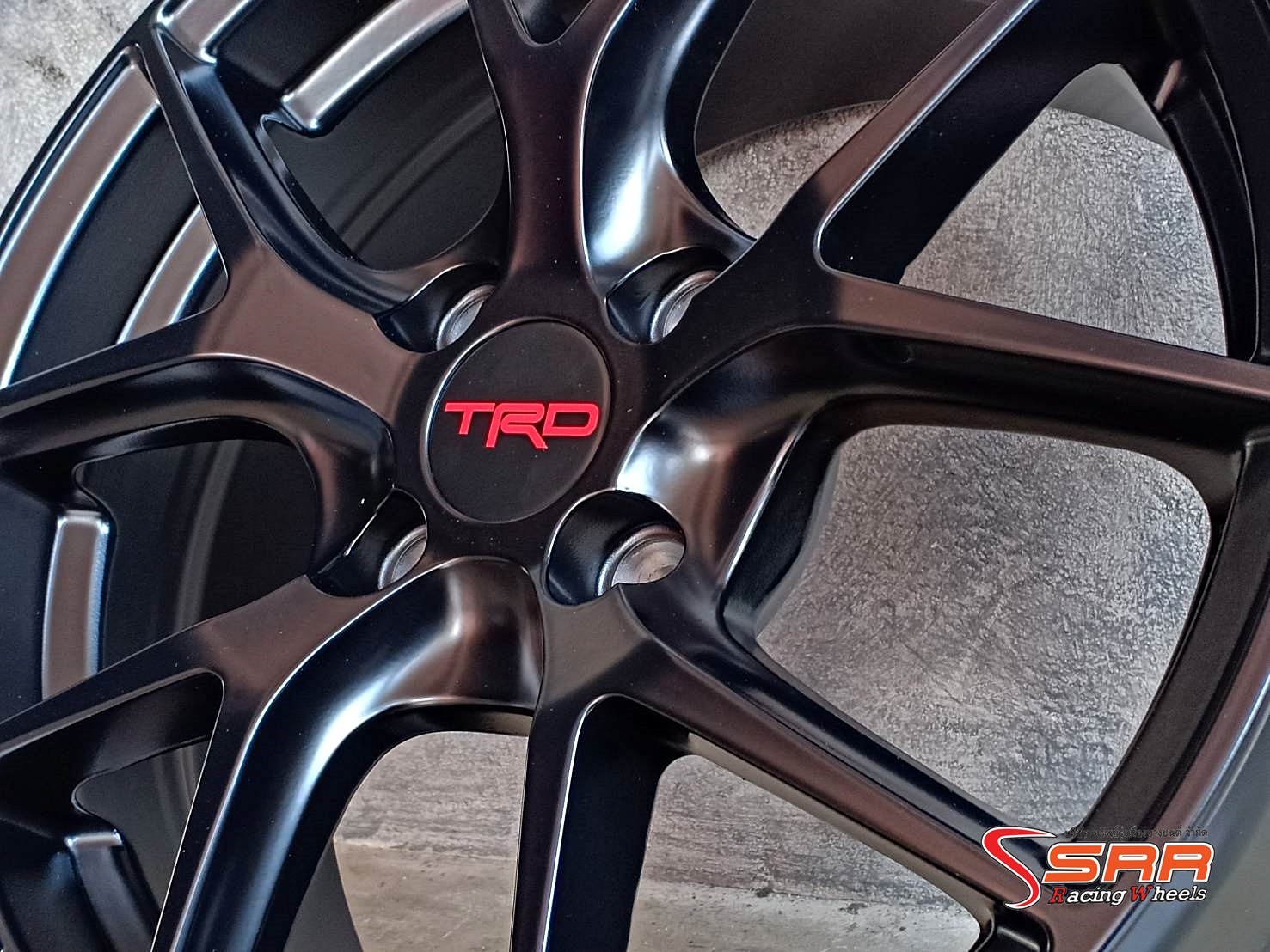 TRD TR6 ล้อแท้LENSO ขอบ15 4x100 MK สำหรับใส่รถTOYOTA