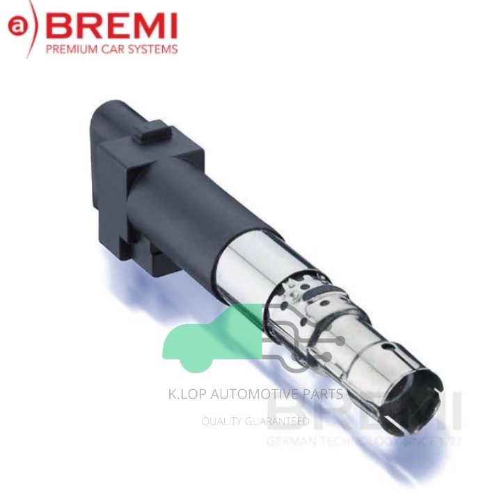 คอยล์จุดระเบิด VW CaravelleT5 3.2 ปลั๊กตรง ยี่ห้อ BREMI,Delphi (1 คัน ใช้ 6 ตัว ) OE NO. 022 905 715B