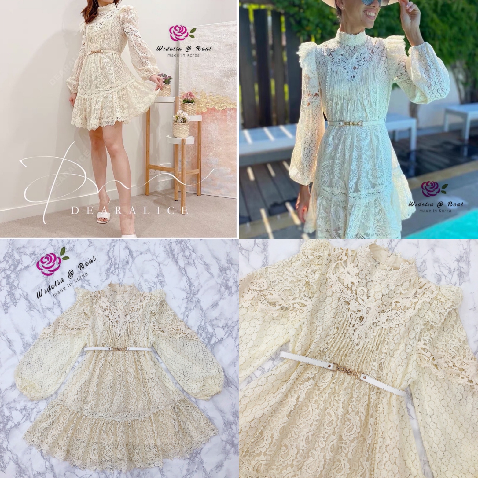 ZMM Mini dress มินิเดรสตัวสั้นแขนยาวแสนสวย