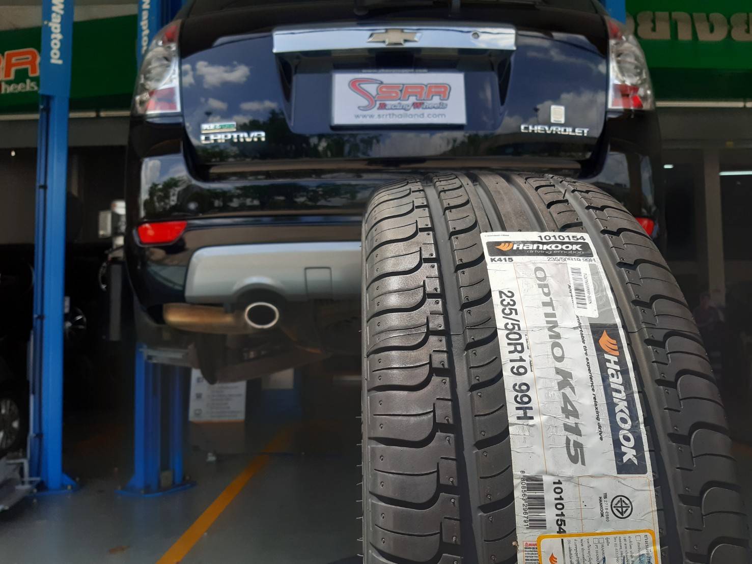 HANKOOK OPTIMO K415 235/50R19 ยางใหม่ปี19 ลดราคาพิเศษ