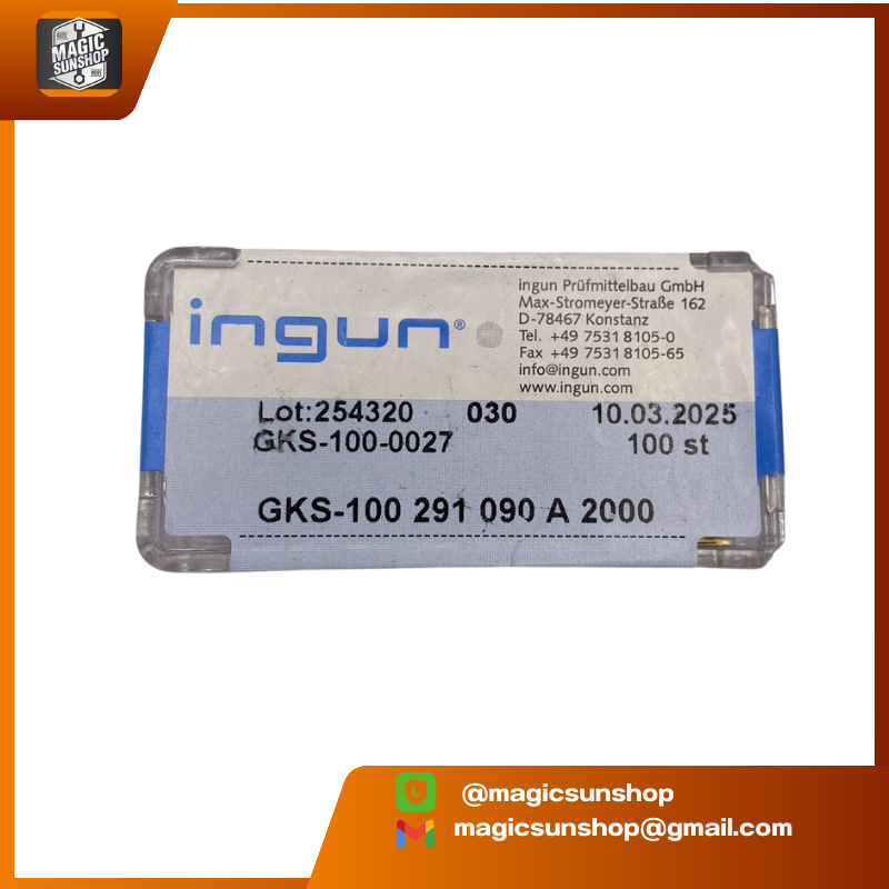 928441 INGUN Pin GKS 100-291-090A 2000