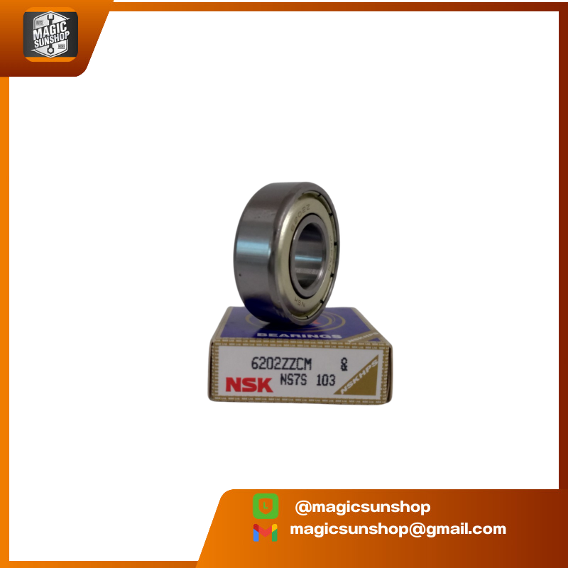 NSK Bearing 6202ZZ 15 X 35 X 11 mm