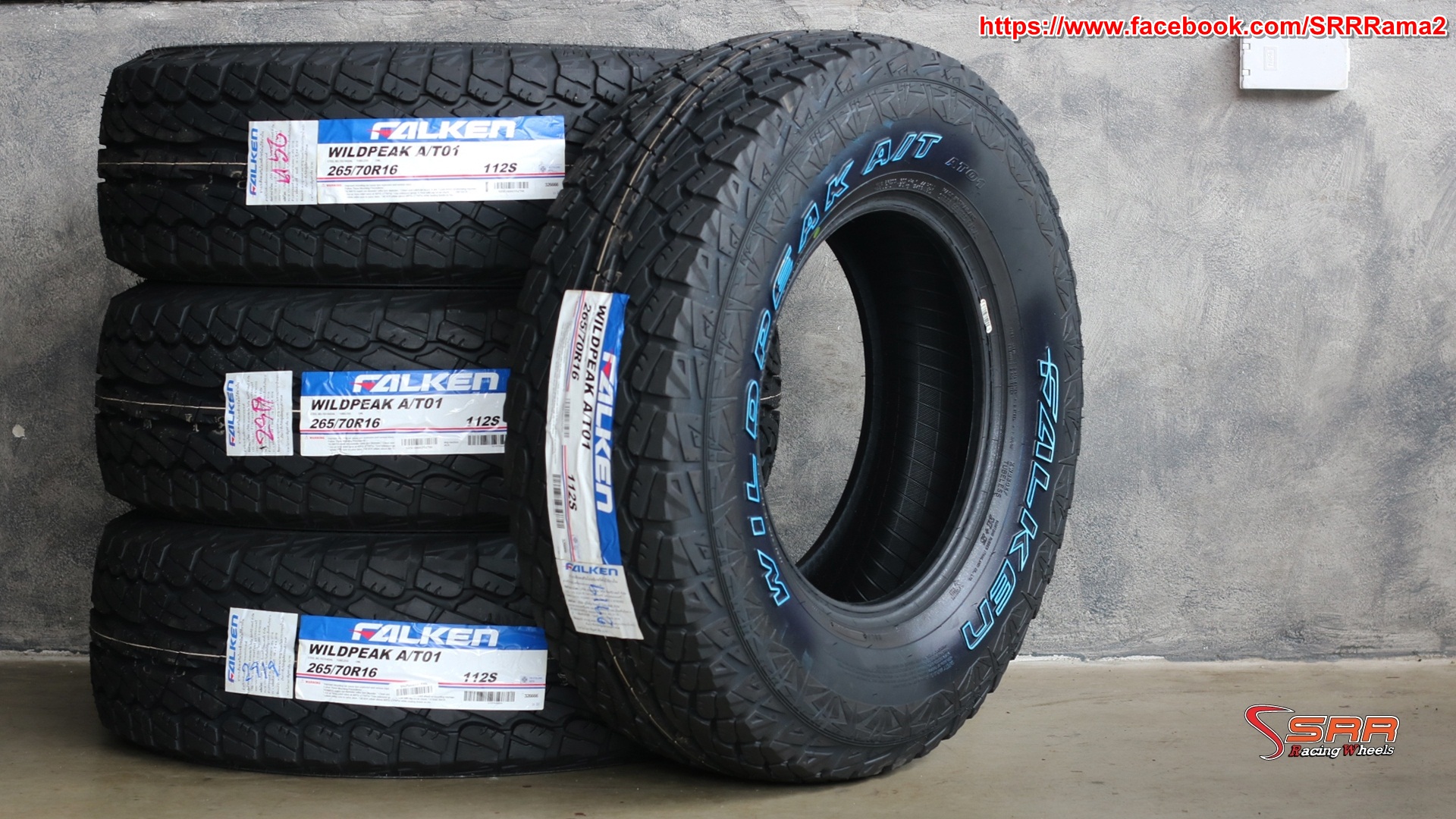 FALKEN WILDPEAK A/T01 265/70R16 ยางใหม่ปี19 ลดราคาพิเศษ