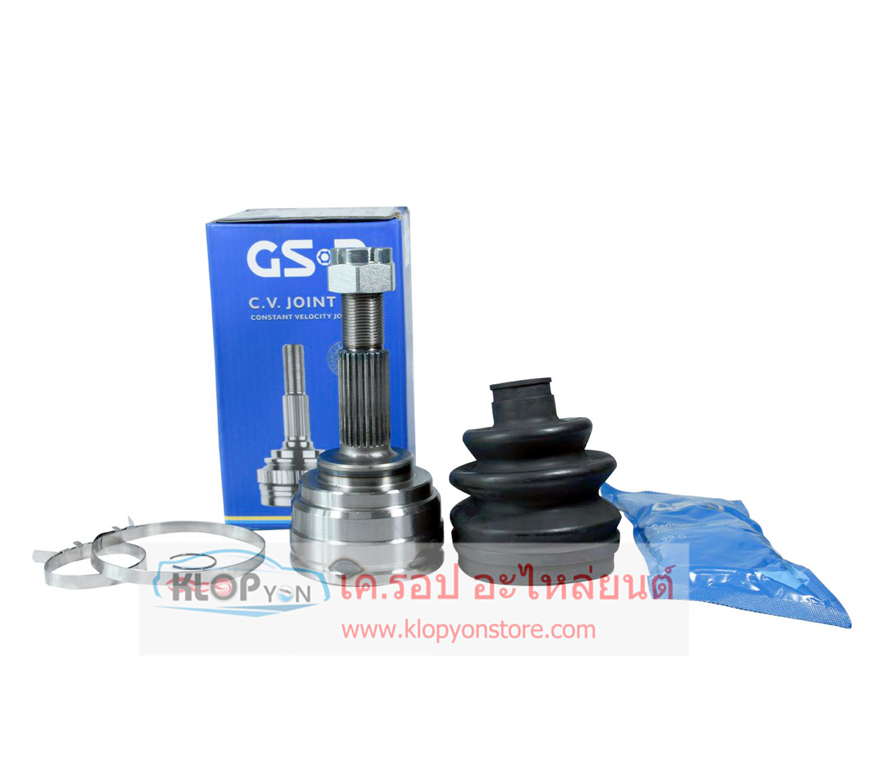 รหัสสินค้า 803002 ฟันนอก36 ฟันใน27 คอบ่าซีล59.5 [หัวเพลานอก ยี่ห้อGS-P] AUDI A1, A3, AUDI TT