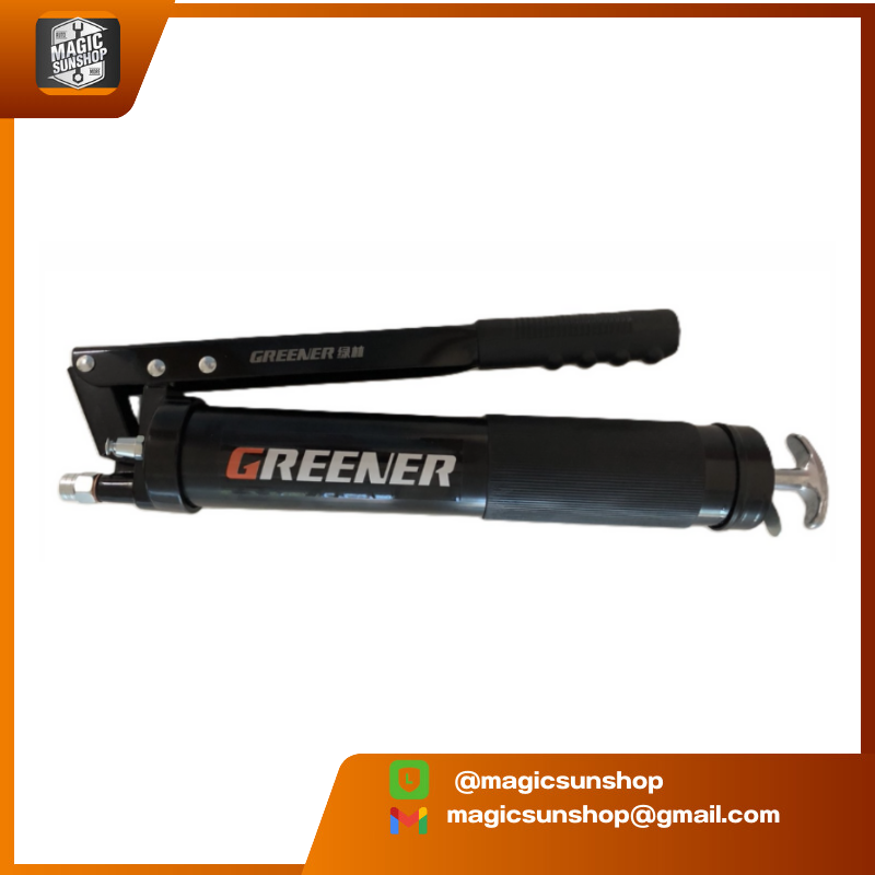925181 GREENER Grease Gun 12000PSI 600CC พร้อมอุปกรณ์