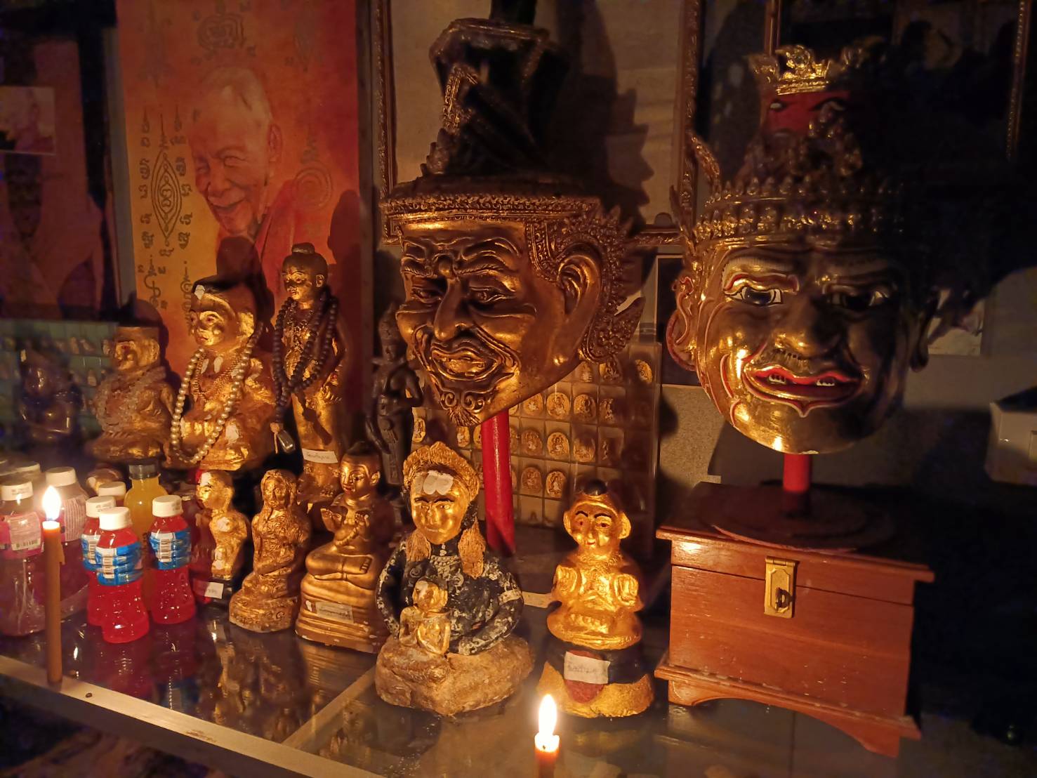บรรยากาศห้องรับแขกบ้านอาจารย์เสือ