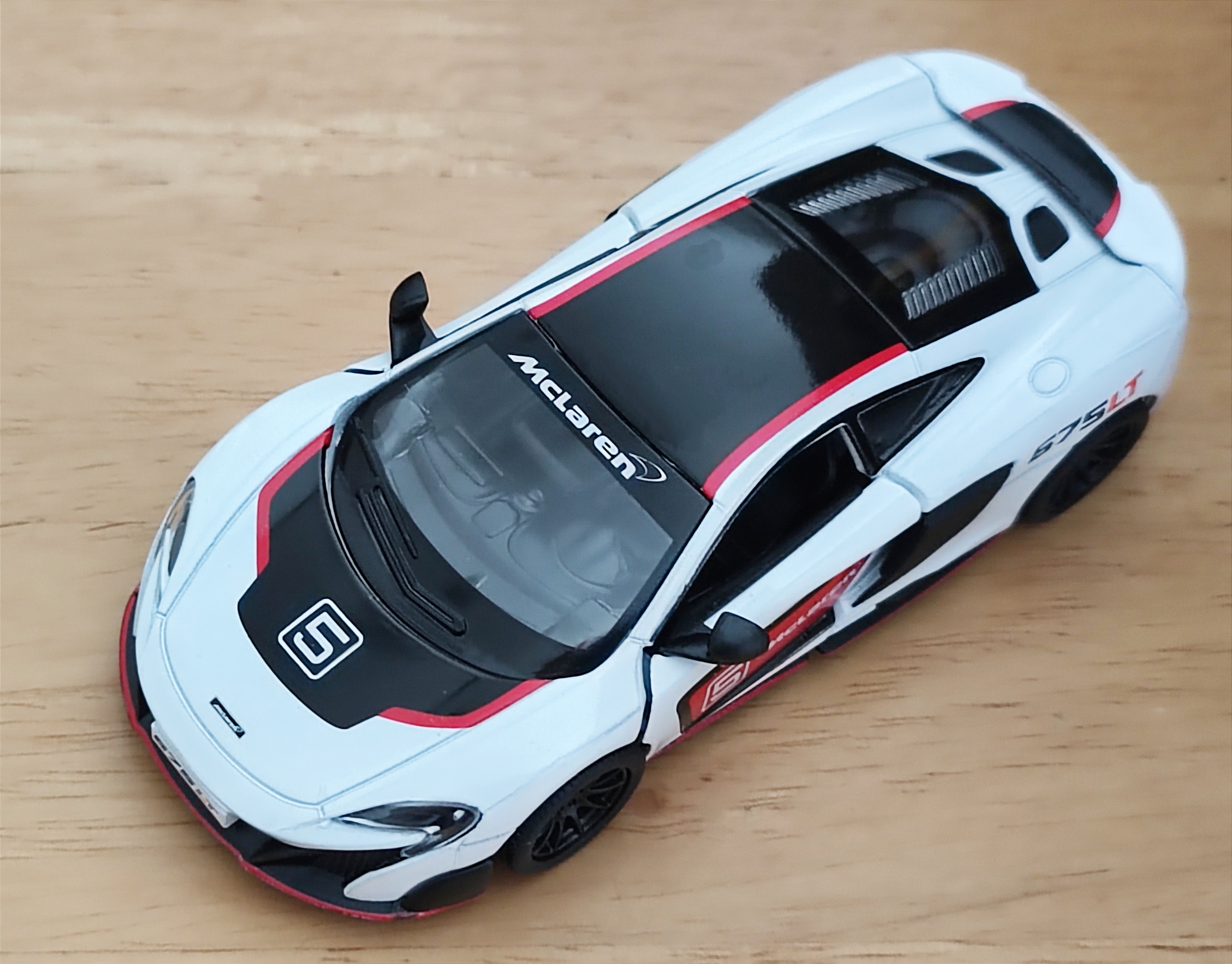 McLaren 675LT Scale 1:36 โมเดลรถเหล็ก (ปลีก-ส่ง)