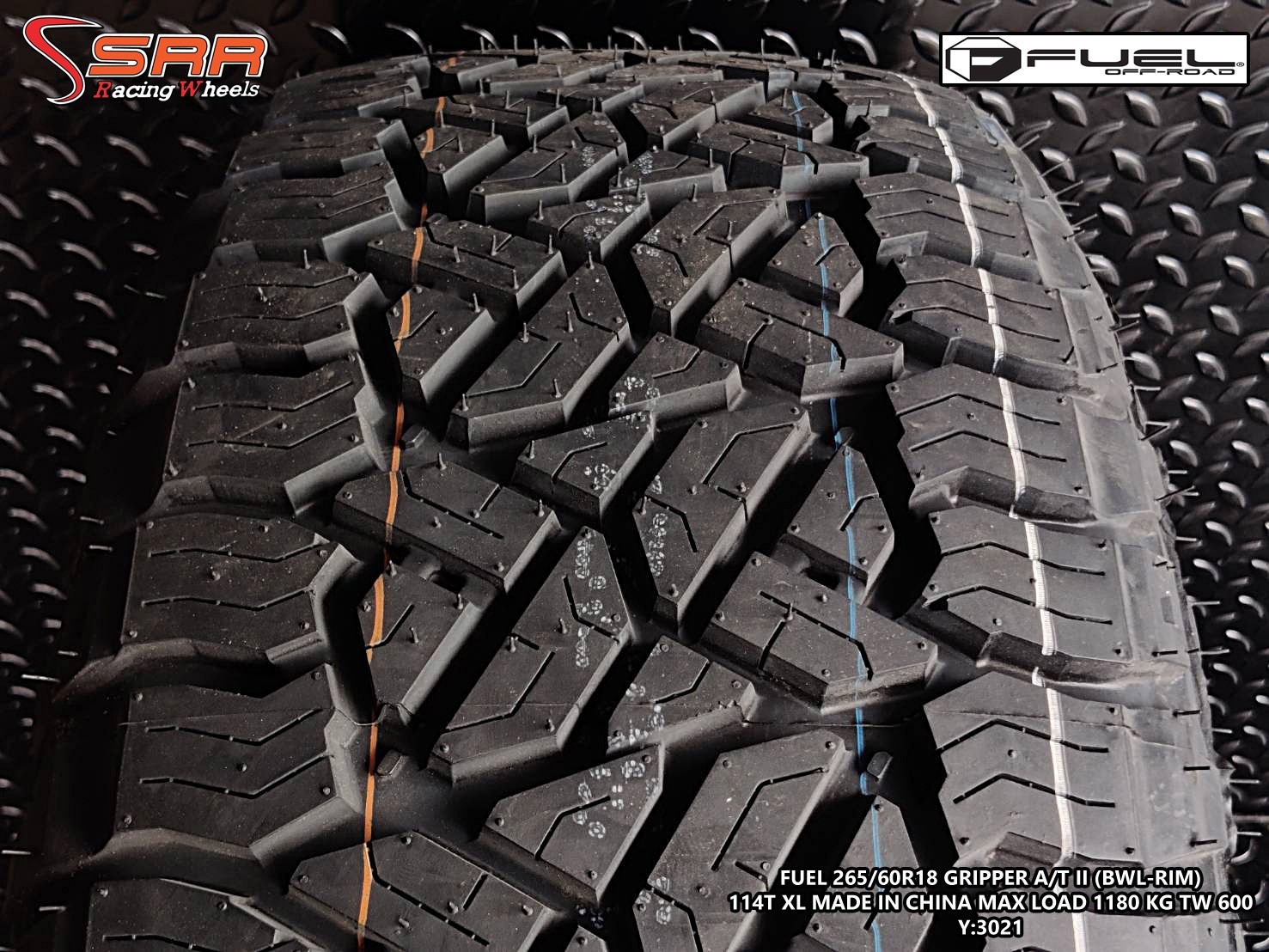 FUEL GRIPPER A/T II 265/60R18 ยางแบรนด์America ปี2021 ราคาพิเศษ