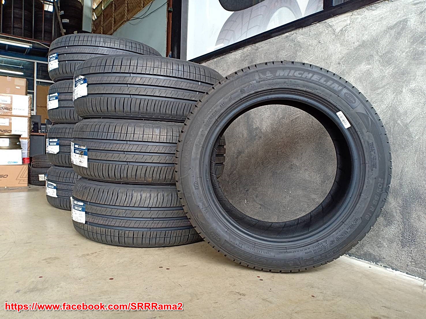 MICHELIN ENERGY XM2 205/55R16 ยางใหม่ปี19 ราคาเส้นละ 4,000 บาท