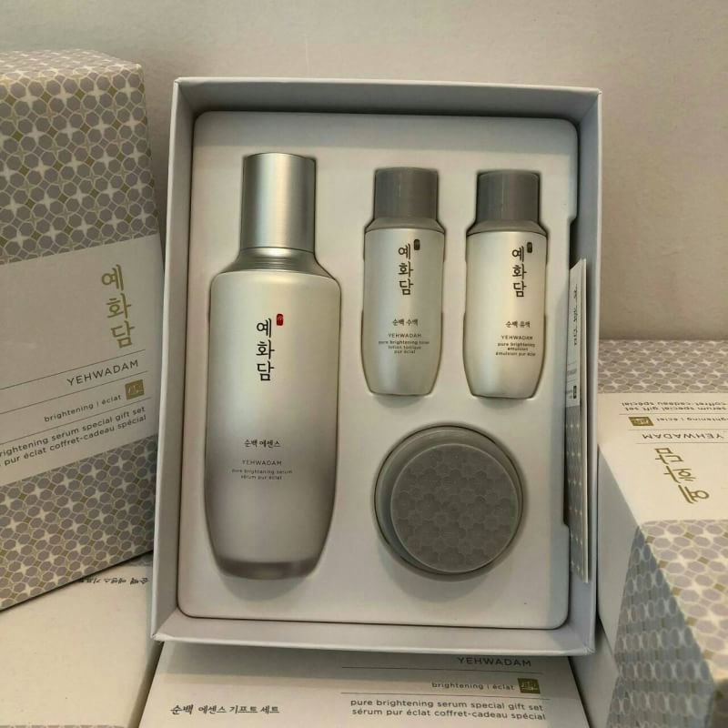 ชุดเยวาดัม YEHWADAM PURE ☺️✨BRIGHTENING SERUM SET (Serum 45ml.) เพื่อผิวกระจ่างใส