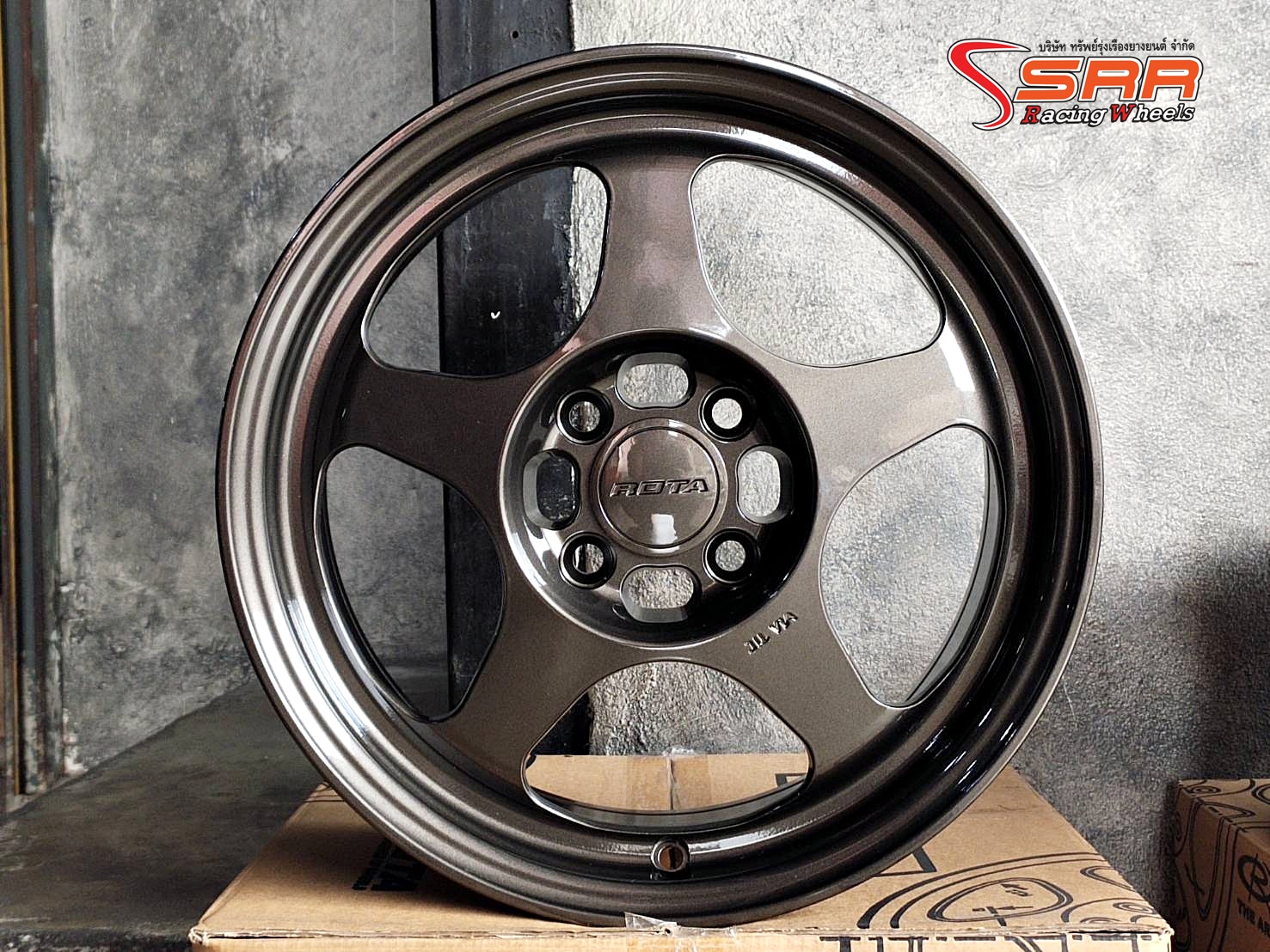 SPOON ROTA ขอบ15x7 4x100 ET+35 PCGM