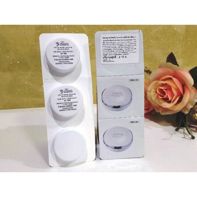 Sulwhasoo Perfecting Cushion Brightening ขนาดทดลอง 2g x 2 ถาดหลุม + พัฟ