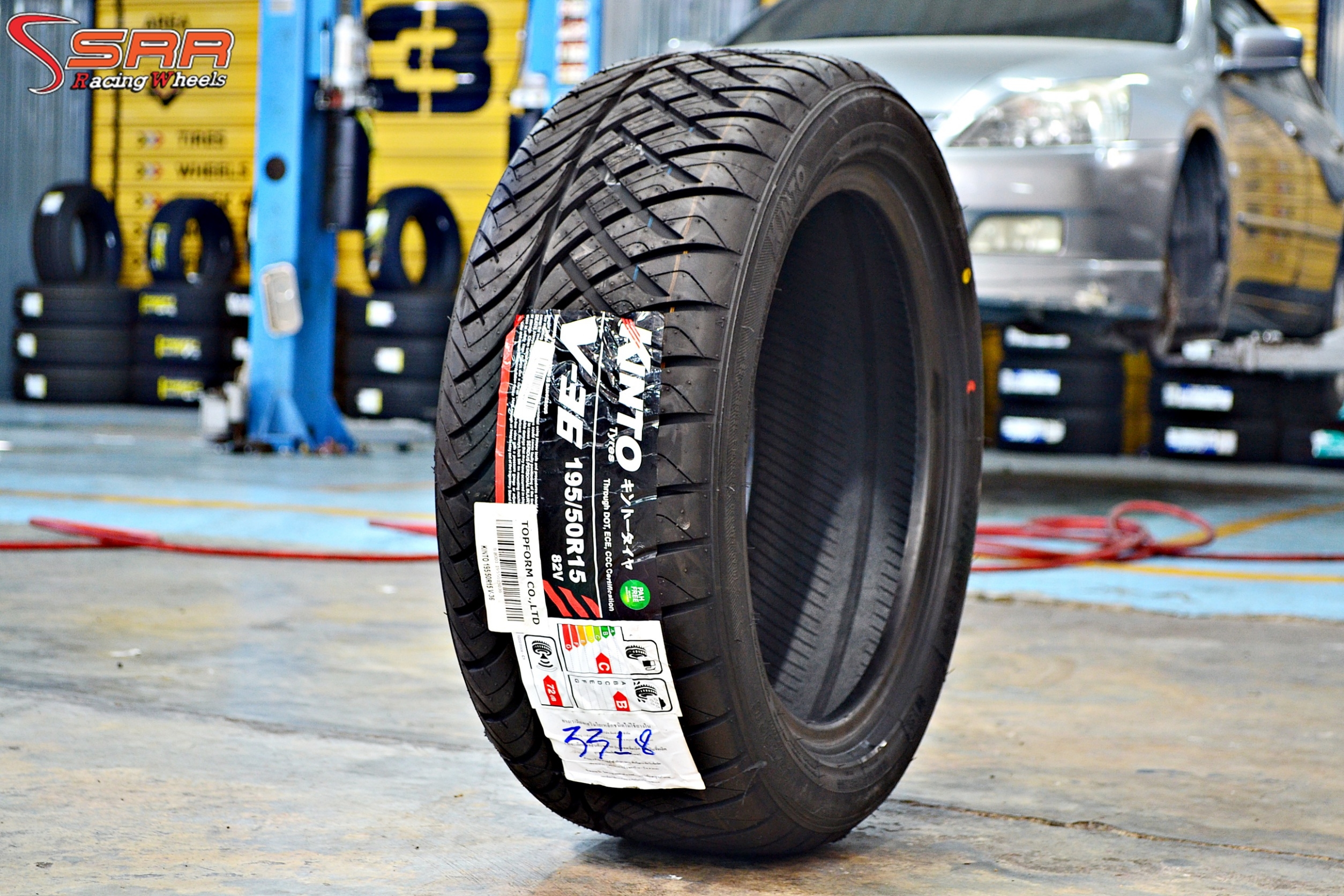 KINTO V-36 195/50R15 ราคาพิเศษ เส้นละ 1,250 บาท