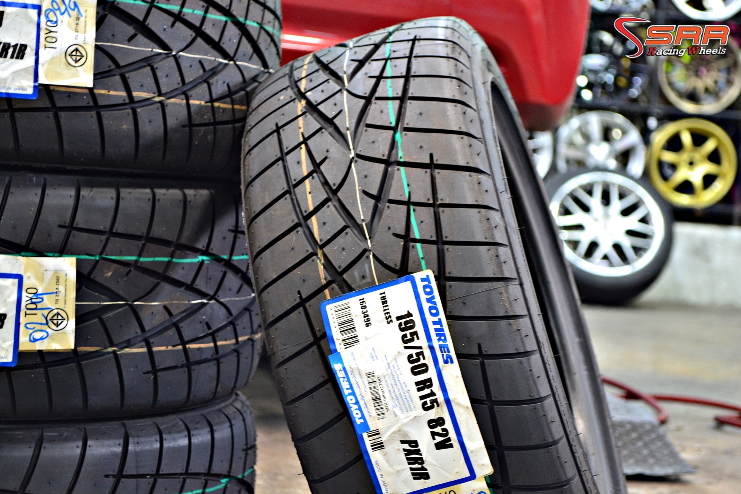 TOYO PROXES R1R 195/50R15 ยางใหม่ ปี2020 ลดราคาพิเศษ