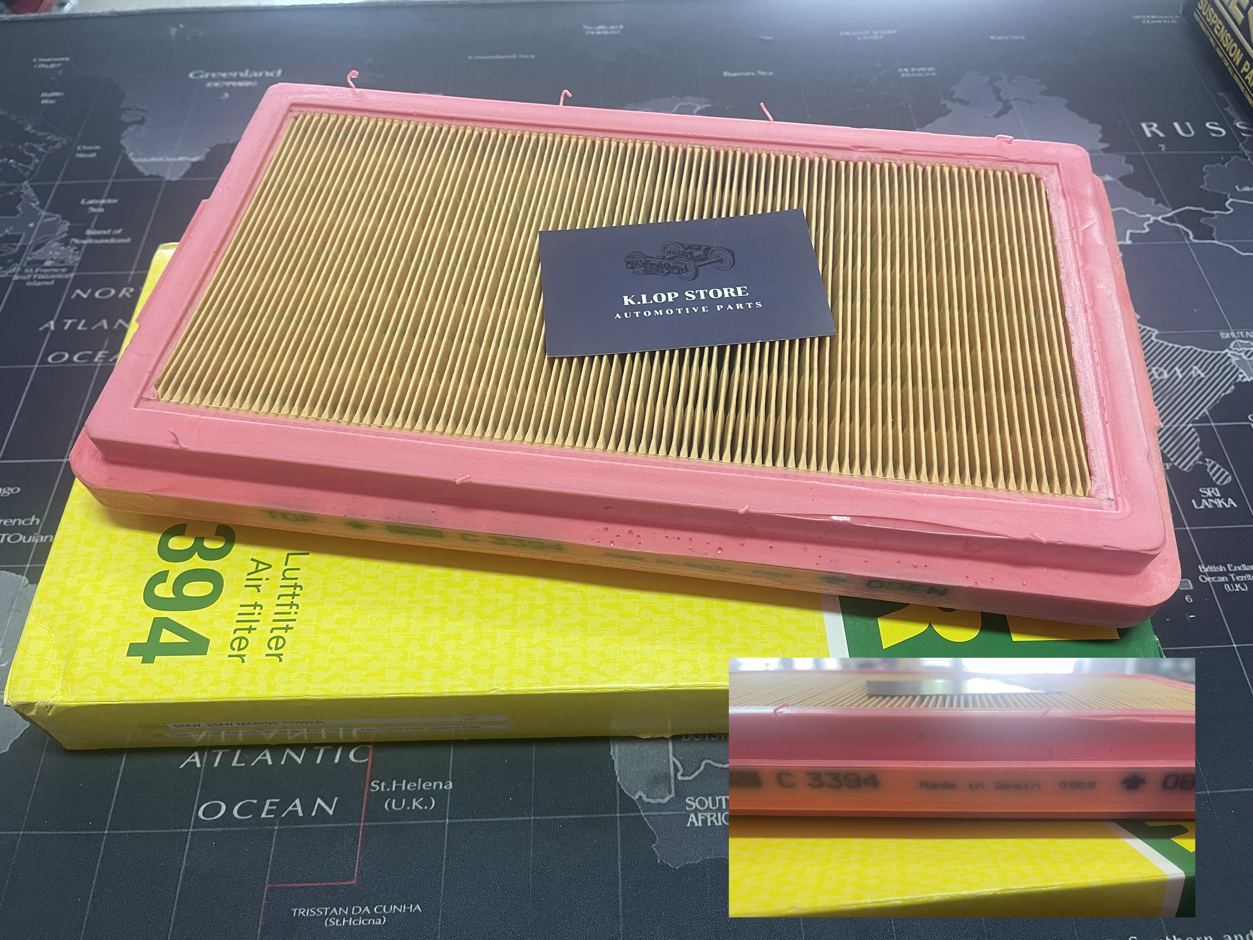 ไส้กรองอากาศ BMW ซีรีย์3 (E21), (E30), 316i,318i/M10 (หัวฉีด) : MANN-FILTER***งานพรีเมี่ยมแท้นำเข้ายุโรป (C3394)