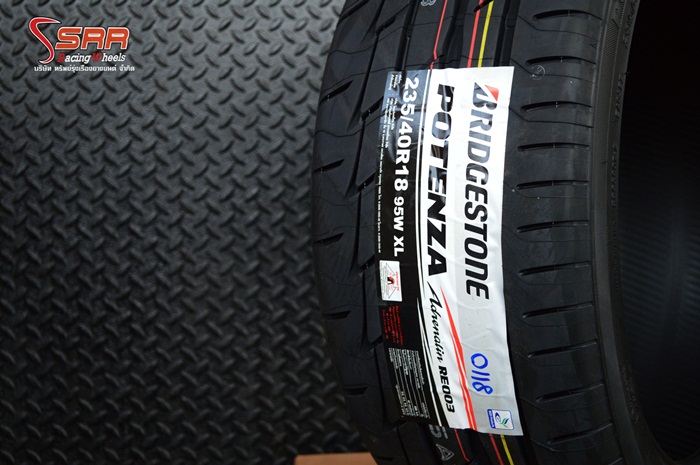 Bridgestone Potenza Adrenalin RE003 235/40R18 ยางใหม่ ลดราคาพิเศษ