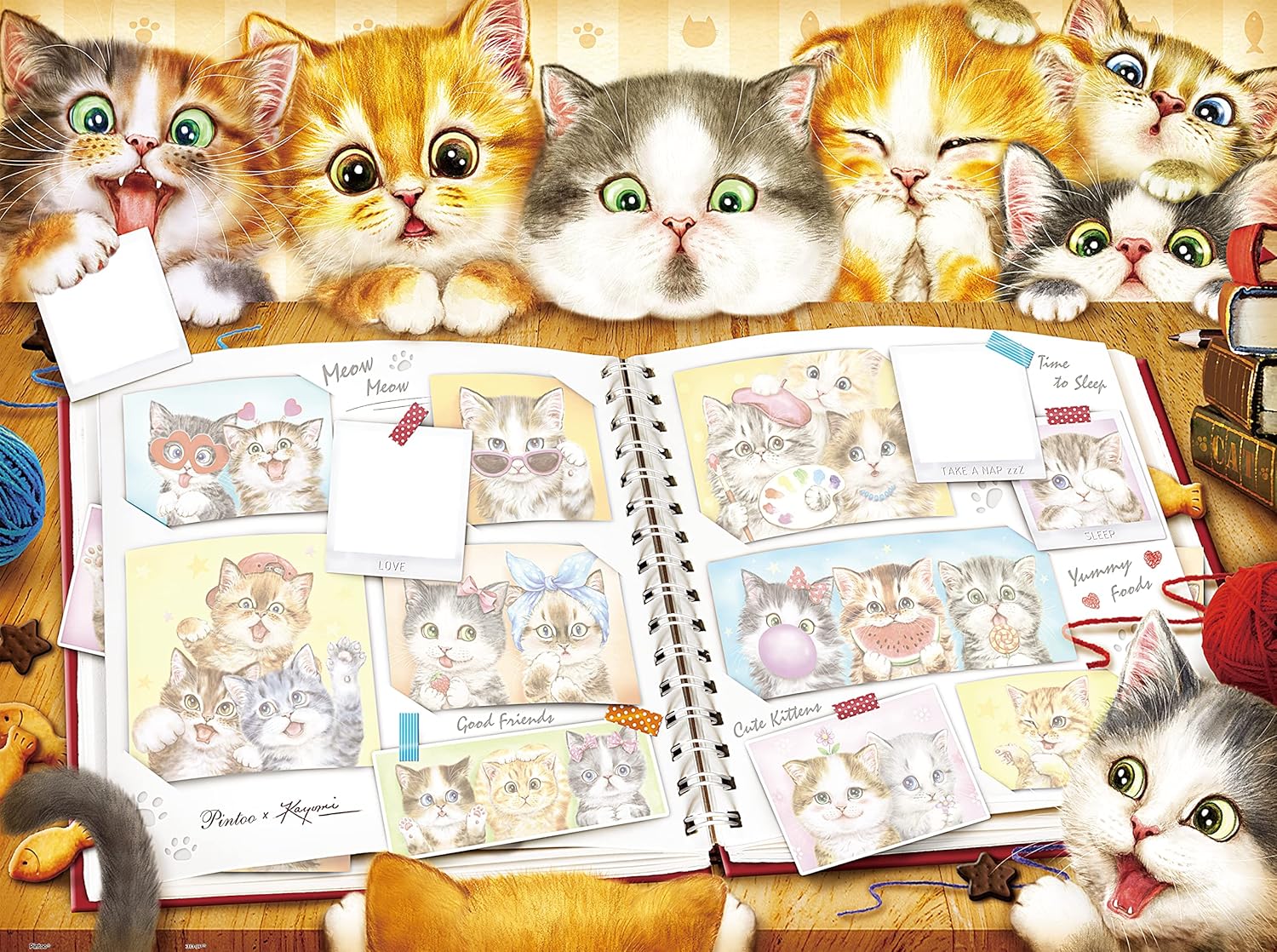 Pintoo - Kitten Memory Album / Kayomi 1200 pcs.