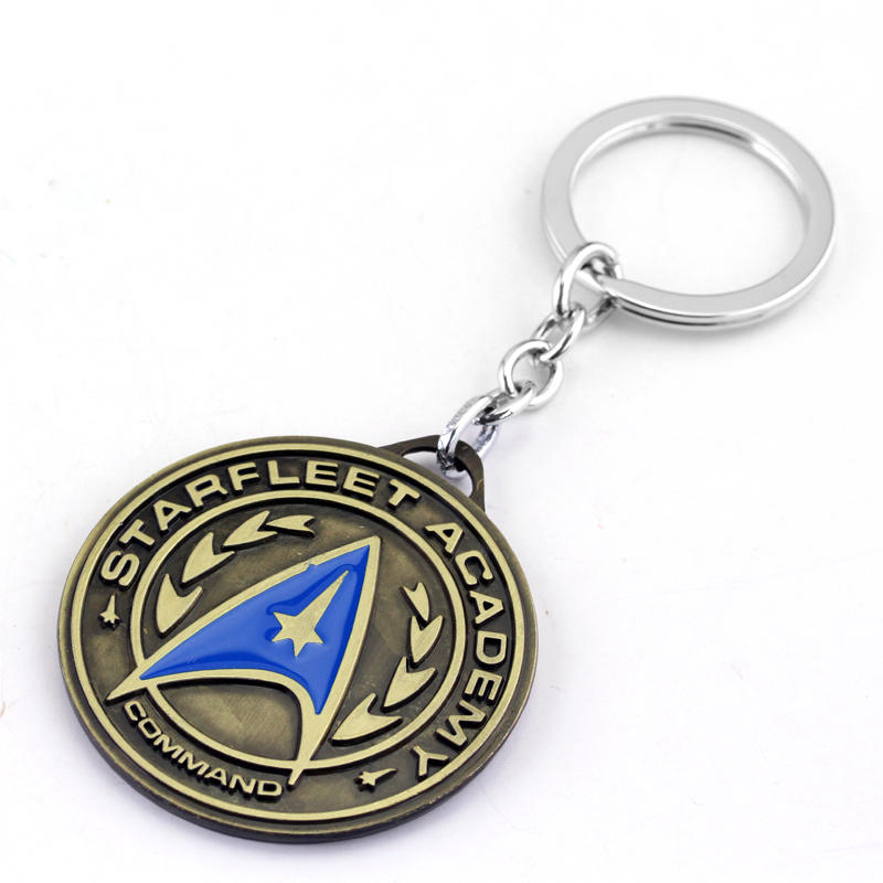 พวงกุญแจ เหรียญสถาบัน Star Fleet Academy - Star Trek