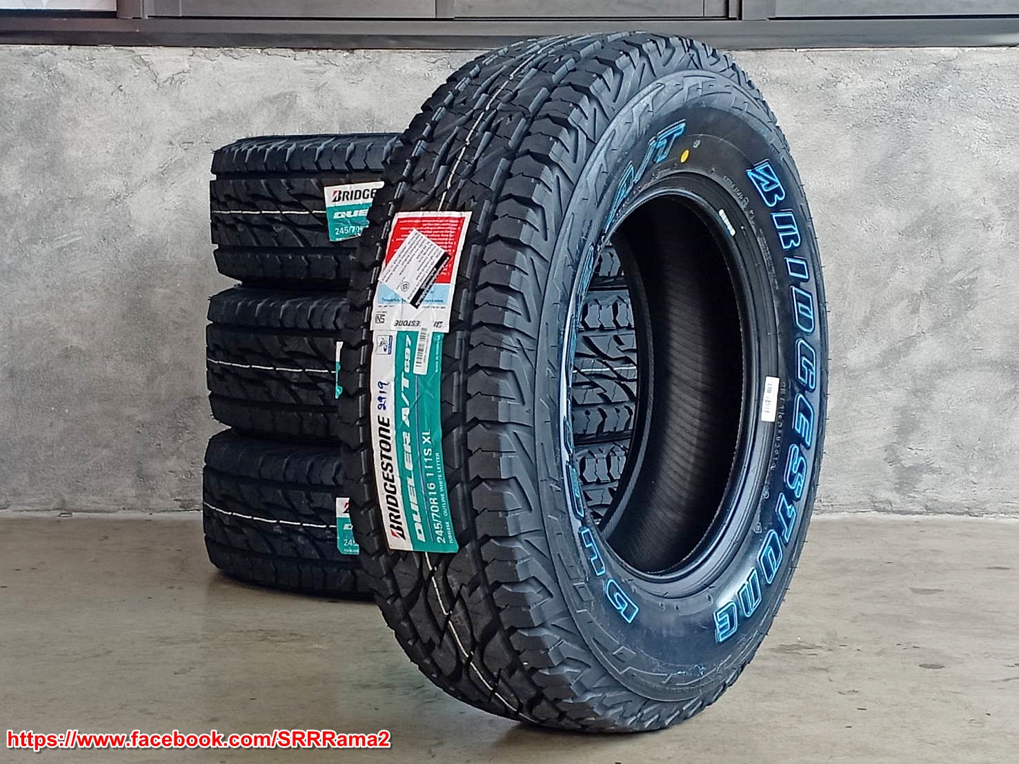 BRIDGESTONE DUELER A/T 697 245/70R16 ยางใหม่ปี19 เส้นละ 5,500 บาท