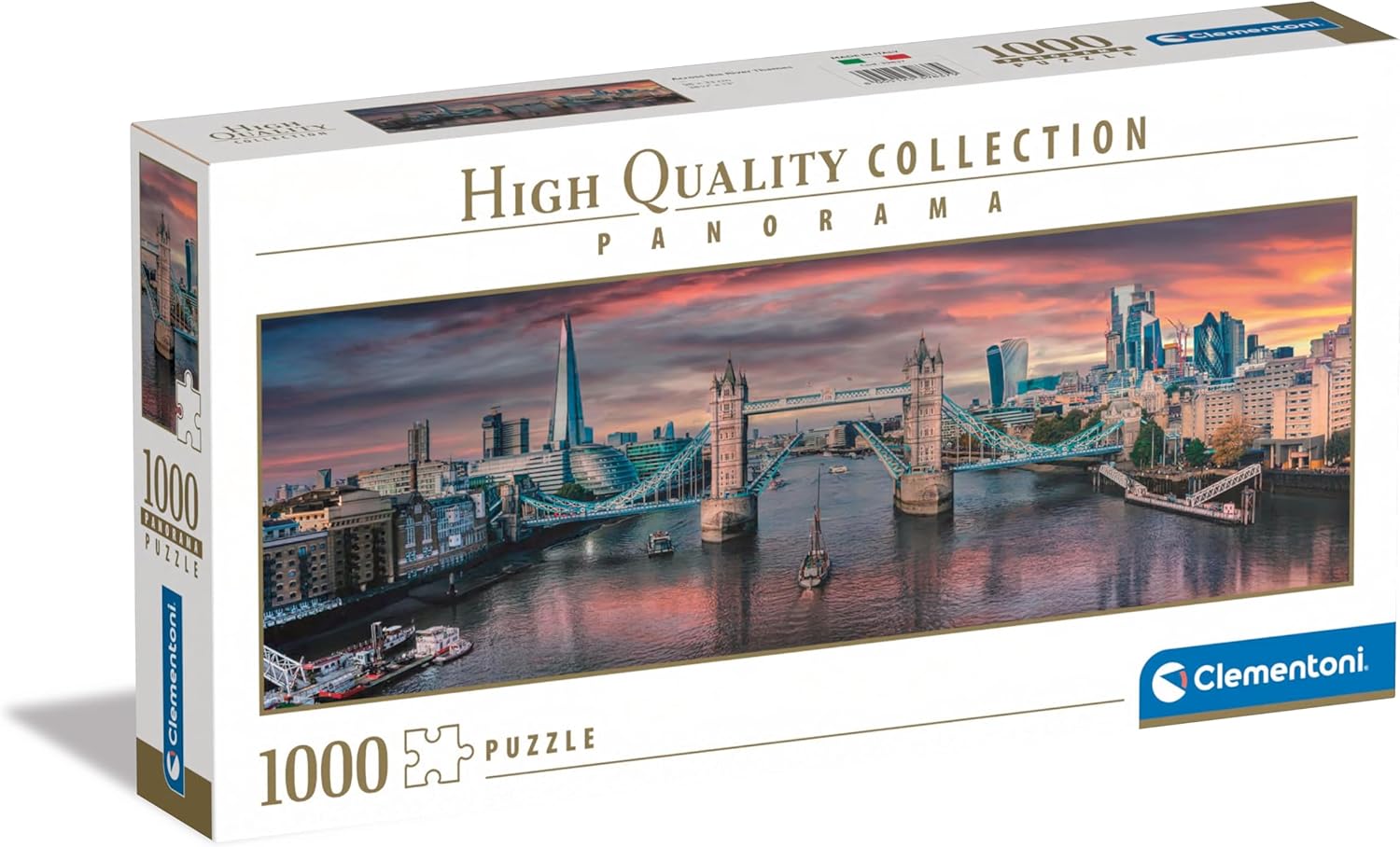 Clementoni - Across The River Thames (Panorama) 1000 pcs.