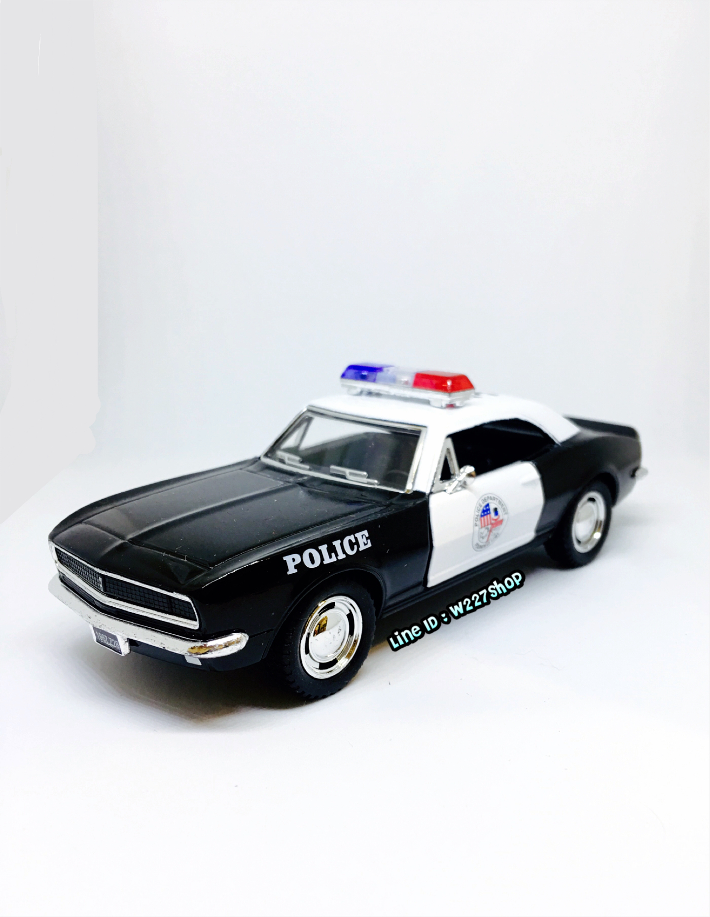 โมเดลรถเหล็ก รถตำรวจ (ปลีก-ส่ง)