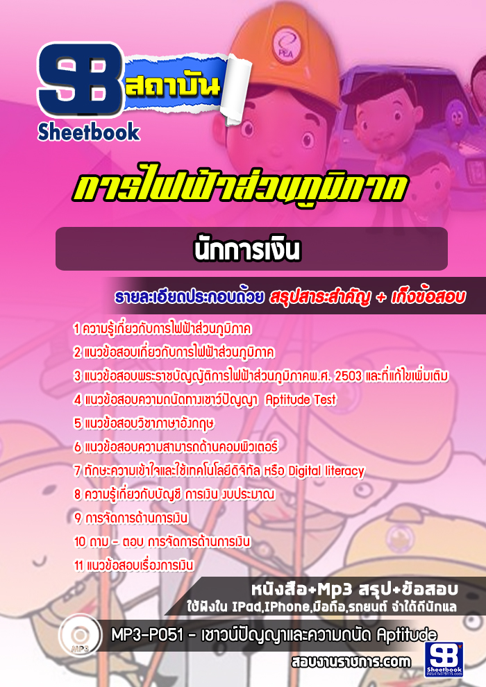 แนวข้อสอบนักการเงิน กฟภ